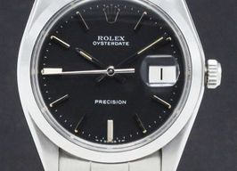 Rolex Oyster Precision 6694 (1976) - Black dial 34 mm Steel case