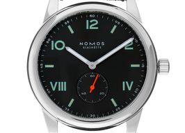 NOMOS Club Campus 736 (2025) - Black dial 39 mm Steel case