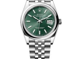 Rolex Datejust 36 126200 (2025) - Groen wijzerplaat 36mm Staal