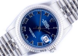 Rolex Datejust 36 16234 (1996) - Blauw wijzerplaat 36mm Staal