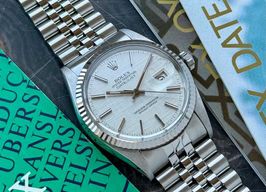 Rolex Datejust 36 16014 (1981) - Zilver wijzerplaat 36mm Staal