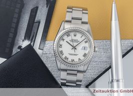 Rolex Datejust 36 16220 (1998) - Wit wijzerplaat 36mm Staal