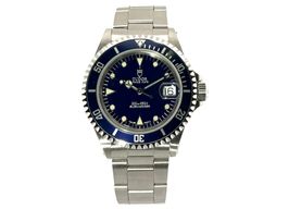 Tudor Submariner 79190 (1998) - Zwart wijzerplaat 40mm Staal