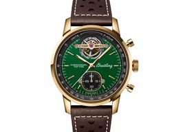 Breitling Top Time NB21251A1L1X1 (2024) - Green dial 43 mm Bronze case