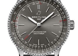 Breitling Navitimer A17327381B1P1 (2026) - Grijs wijzerplaat 36mm Staal