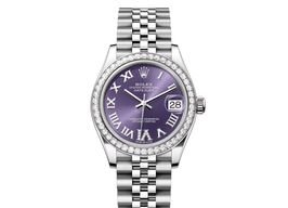 Rolex Datejust 31 278384RBR-0030 (2024) - Purple dial 31 mm Steel case