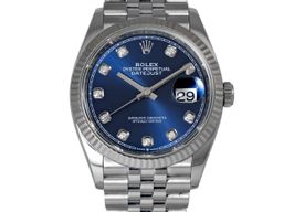 Rolex Datejust 36 126234 (2021) - Blue dial 36 mm Steel case