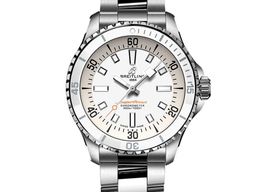 Breitling Superocean A17377211A1A1 (2025) - Wit wijzerplaat 36mm Staal
