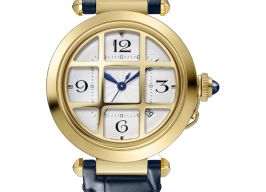 Cartier Pasha WGPA0019 (2025) - Silver dial 41 mm Yellow Gold case