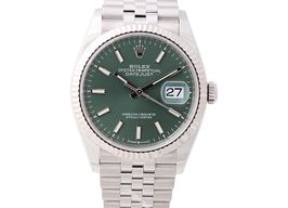 Rolex Datejust 36 126234 (2024) - Groen wijzerplaat 36mm Staal