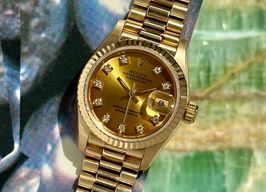 Rolex Lady-Datejust 69178G (1991) - Gold dial 26 mm Yellow Gold case
