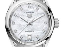 TAG Heuer Carrera Lady WBN2412.BA0621 (2025) - White dial 29 mm Steel case