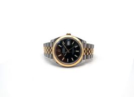 Rolex Datejust 41 126333 (2021) - Black dial 41 mm Gold/Steel case