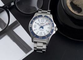 Breitling Superocean 42 A17366D81A1A1 (Unknown (random serial)) - White dial 42 mm Steel case