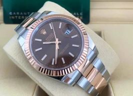 Rolex Datejust 41 126331 (2024) - Brown dial 41 mm Steel case