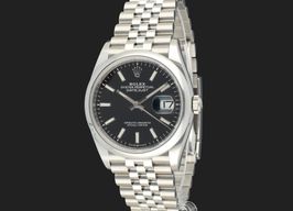 Rolex Datejust 36 126200 (2020) - Black dial 36 mm Steel case