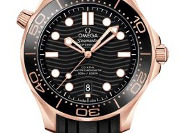Omega Seamaster Diver 300 M 210.62.42.20.01.002 (2026) - Zwart wijzerplaat 42mm Roségoud