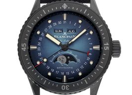 Blancpain Fifty Fathoms Bathyscaphe 5054-0140-O52A (2025) - Blue dial Ceramic case