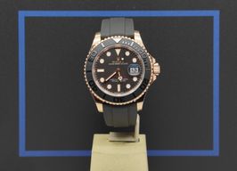 Rolex Yacht-Master 40 126655 (2021) - Zwart wijzerplaat 40mm Roségoud