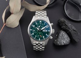 IWC Pilot Chronograph IW388104 (Unknown (random serial)) - Blue dial 41 mm Steel case