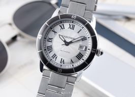 Cartier Ronde Croisière de Cartier WSRN0010 (2016) - Silver dial 42 mm Steel case