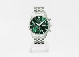 IWC Pilot Chronograph IW388104 (2024) - Green dial 41 mm Steel case