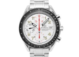 Omega Speedmaster Date 3513.33.00 (Unknown (random serial)) - White dial 40 mm Steel case