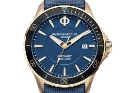 Baume & Mercier Clifton M0A10502 (2024) - Blue dial 42 mm Bronze case