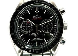 Omega Speedmaster Professional Moonwatch Moonphase 304.30.44.52.01.001 (2019) - Zwart wijzerplaat 44mm Staal