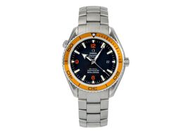 Omega Seamaster Planet Ocean 2208.50.00 (Unknown (random serial)) - Black dial 45 mm Steel case