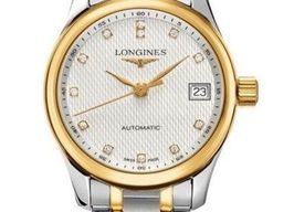Longines Master Collection L2.128.5.77.7 (2026) - Wit wijzerplaat 26mm Goud/Staal