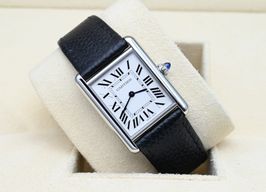 Cartier Tank WSTA0041 (2022) - White dial 34 mm Steel case