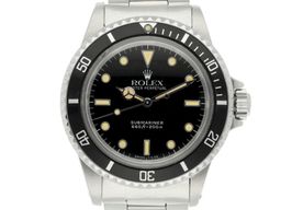 Rolex Submariner No Date 5513 (1988) - Black dial 40 mm Steel case