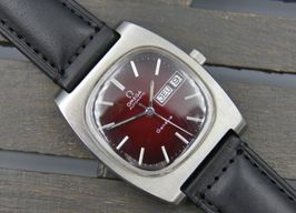 Omega Genève 166.0188 (Onbekend (willekeurig serienummer)) - Rood wijzerplaat 36mm Onbekend