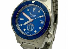 Squale Unknown MASTERGOS (2023) - Blauw wijzerplaat 42mm Titanium