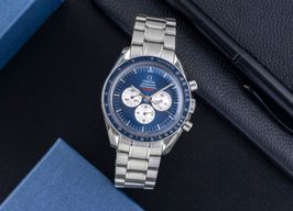 Omega Speedmaster Professional Moonwatch 3565.80.00 (Unknown (random serial)) - Blue dial 42 mm Steel case