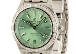 Breitling Chronomat 36 A10380591L1A1 (2024) - Green dial 36 mm Steel case