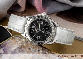 Breitling Wings Lady A67350 (2001) - Black dial 31 mm Steel case