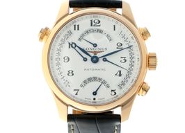 Longines Master Collection L2.717.8.78.3 (2010) - Silver dial 44 mm Rose Gold case