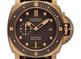 Panerai Luminor Submersible PAM00968 (2026) - Bruin wijzerplaat 47mm Brons