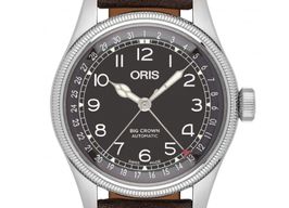 Oris Big Crown Pointer Date 01 754 7741 4064-07 5 20 64 (2023) - Black dial 40 mm Steel case