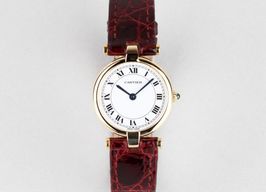 Cartier Trinity 8100 (Unknown (random serial)) - White dial 20 mm Yellow Gold case