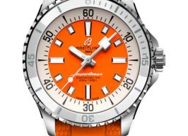 Breitling Superocean A17377211O1S1 (2026) - Oranje wijzerplaat 36mm Staal