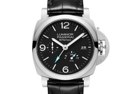 Panerai Luminor 1950 PAM01360 (2024) - Zwart wijzerplaat 44mm Staal