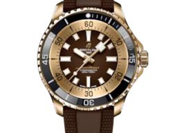Breitling Superocean 44 N17376201Q1S1 (2022) - Brown dial 44 mm Carbon case