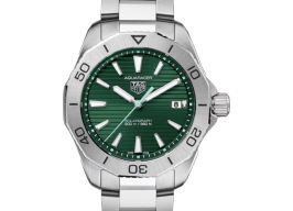 TAG Heuer Aquaracer WBP1115.BA0000 (2025) - Green dial 40 mm Steel case