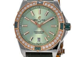 Breitling Chronomat 38 U17356531L1P1 (2023) - Pink dial 38 mm Gold/Steel case