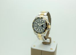 Rolex Submariner Date 116613LN (2019) - Zwart wijzerplaat 40mm Goud/Staal