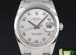 Rolex Oyster Perpetual Date 115234 (2010) - 34 mm Steel case