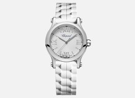 Chopard Happy Sport 278590-3001 (2022) - Wit wijzerplaat 30mm Staal